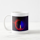 Kerzen-Bild-Mode Kaffeetasse (Links)