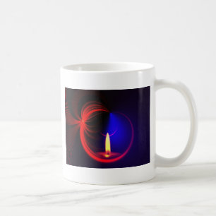 Kerzen-Bild-Mode Kaffeetasse