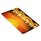 Kerzen brennen - Frohe Weihnachten Magnet (Rechte Seite)