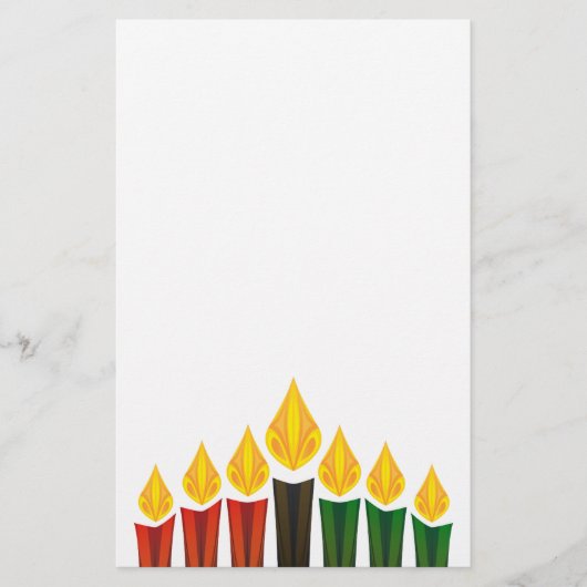 Kerzen Briefpapier (Vorderseite)