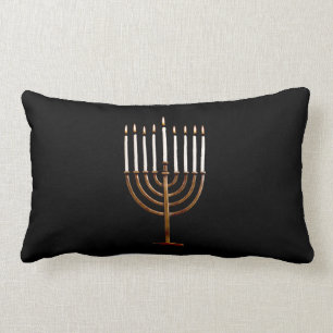 Kerzen Chanukkas Chanukah Hanukah Hannukah Menorah Lendenkissen