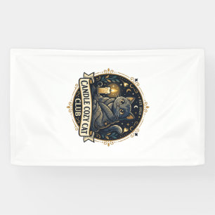 Kerzen Cozy Cat Cat Dad Geschenkidee - Kerzen Cozy Banner