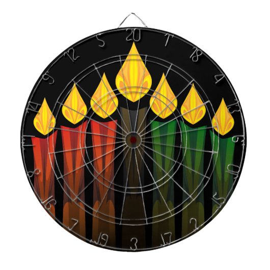 Kerzen Dartscheibe (vorne)