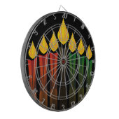 Kerzen Dartscheibe (Vorderseite Links)