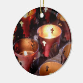 Kerzen der Texas-Aufträge Keramikornament (Links)