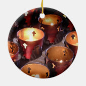 Kerzen der Texas-Aufträge Keramikornament (Hinten)