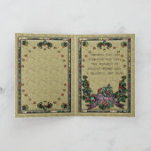 Kerzen Feiertagskarte (Innenseite)