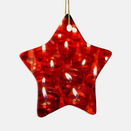 Kerzen feuern keramikornament (Rechts)