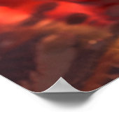 Kerzen feuern poster (Ecke)