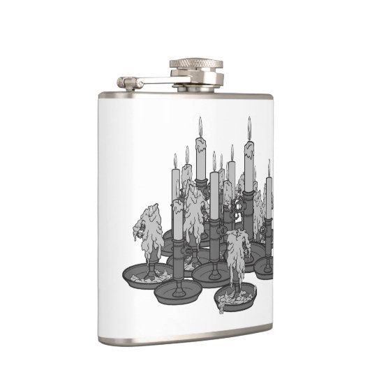 Kerzen Flachmann (Rechts)