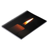 Kerzen-Flamme Notizblock (Linke Seite)