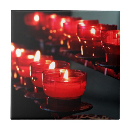 Kerzen Fliese (Vorderseite)