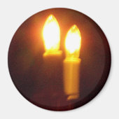 Kerzen-Foto Magnet (Vorne)