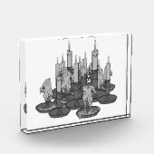 Kerzen Fotoblock (Links)