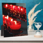 Kerzen Fotoplatte (Seite)