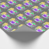 Kerzen Geschenkpapier (Ecke)