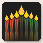 Kerzen Getränkeuntersetzer (Vorderseite)