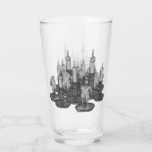 Kerzen Glas (Rückseite)