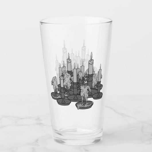 Kerzen Glas (Vorderseite)