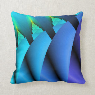 Kerzen-helles Sofa-Kissen: Blau, Türkis, lila Kissen