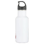 Kerzen & Herz Trinkflasche (Rückseite)