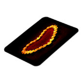 Kerzen, herzförmig magnet (Linke Seite)