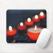 Kerzen in der Kirche Mousepad (Mit Mouse)