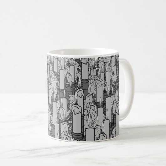 Kerzen Kaffeetasse (VorderseiteRechts)