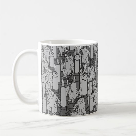 Kerzen Kaffeetasse (Links)