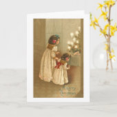 Kerzen-Karte Karte (Gelbe Blume)