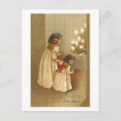 Kerzen-Karte Postkarte (Vorderseite)