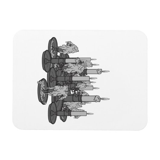 Kerzen Magnet (Horizontal)