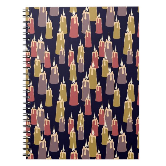 Kerzen Notizblock (Vorderseite)