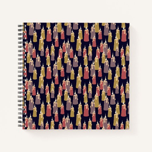 Kerzen Notizblock (Vorderseite)