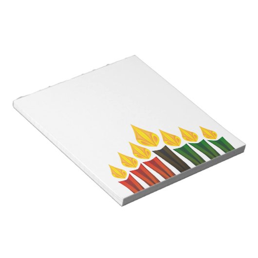 Kerzen Notizblock (angewinkelt)