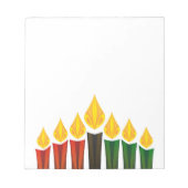 Kerzen Notizblock (Vorderseite)
