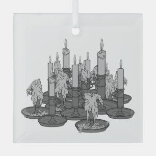 Kerzen Ornament Aus Glas