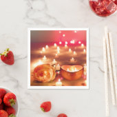 Kerzen Paper Napkin Serviette (Beispiel)