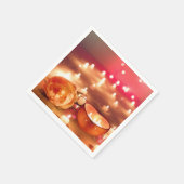 Kerzen Paper Napkin Serviette (Ecke)
