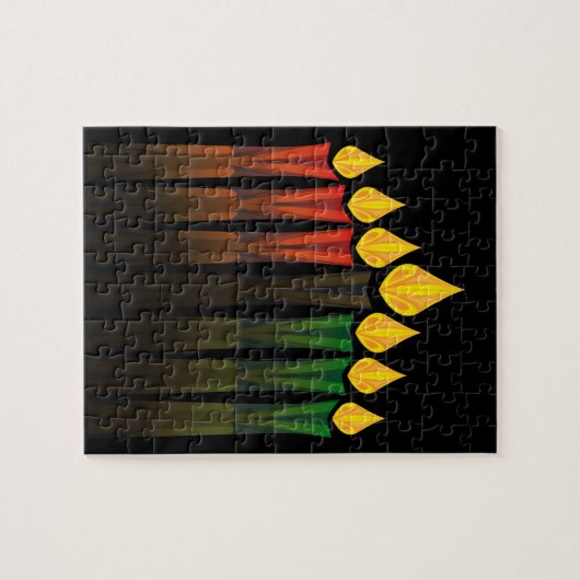 Kerzen Puzzle (Horizontal)