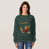 Kerzen Sweatshirt (Vorne ganz)