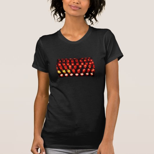 Kerzen T-Shirt (Vorderseite)