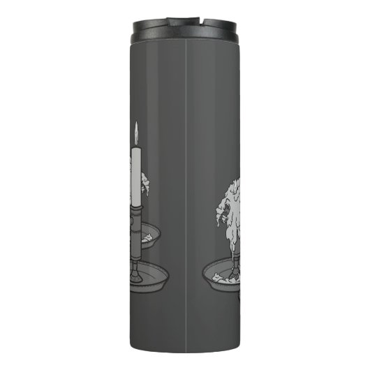 Kerzen Thermosbecher (Rückseite)