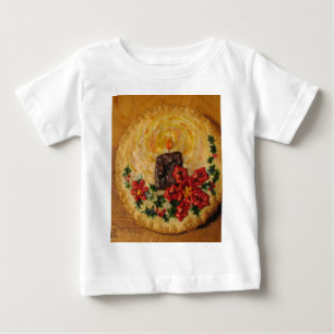 Kerzen-Torte Baby T-shirt