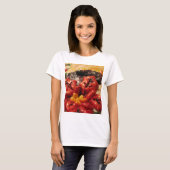 Kerzen-Torte T-Shirt (Vorne ganz)