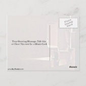 Kerzen und Bücher von Georges de la Tour Postkarte (Rückseite)