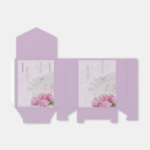 Kerzen und Rose Geschenkschachtel (Ungefaltet)