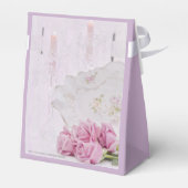 Kerzen und Rose Geschenkschachtel (Rückseite)