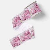 Kerzen und Rose Ripsband (Rückseite)
