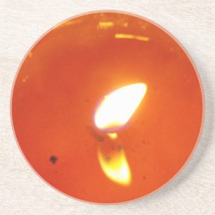 Kerzen-Untersetzer Sandstein Untersetzer